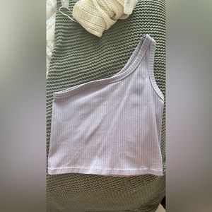 Dynamic off the shoulder tank top, one size